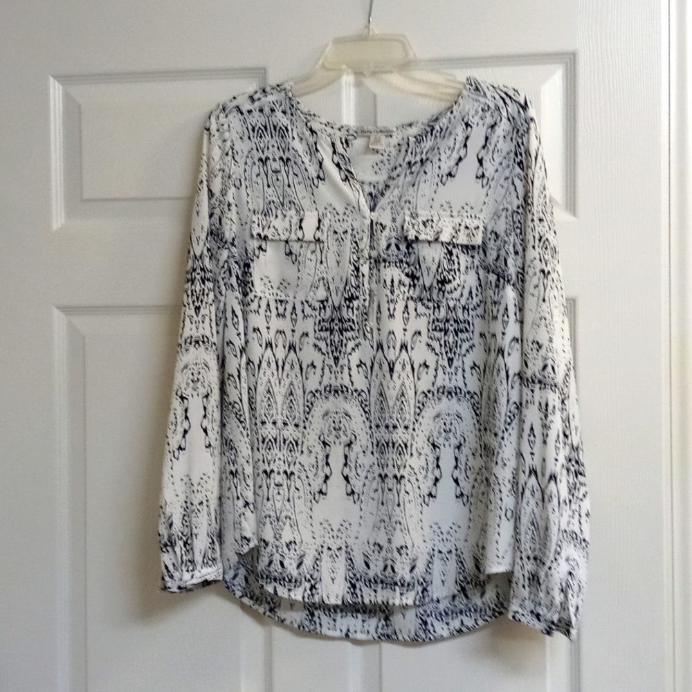 Long sleeve blouse